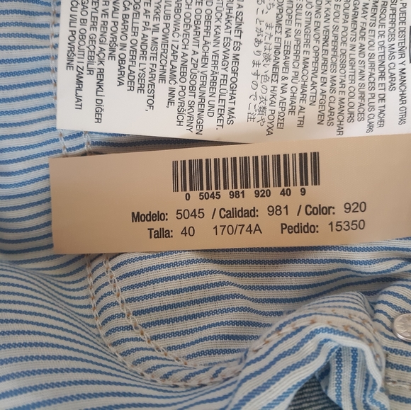 Massimo Dutti hi rise crop flare Jeans sz 8 *W - Picture 3 of 7